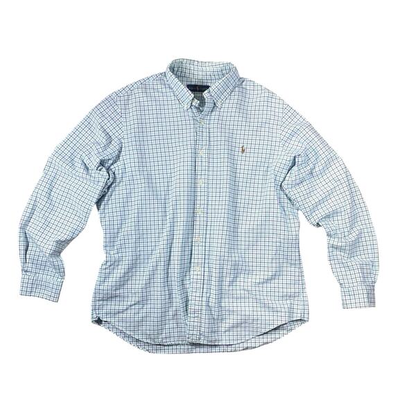 Polo Ralph Lauren Regular Fit Plaid Button Down Shirt - XL - Picture 1 of 4